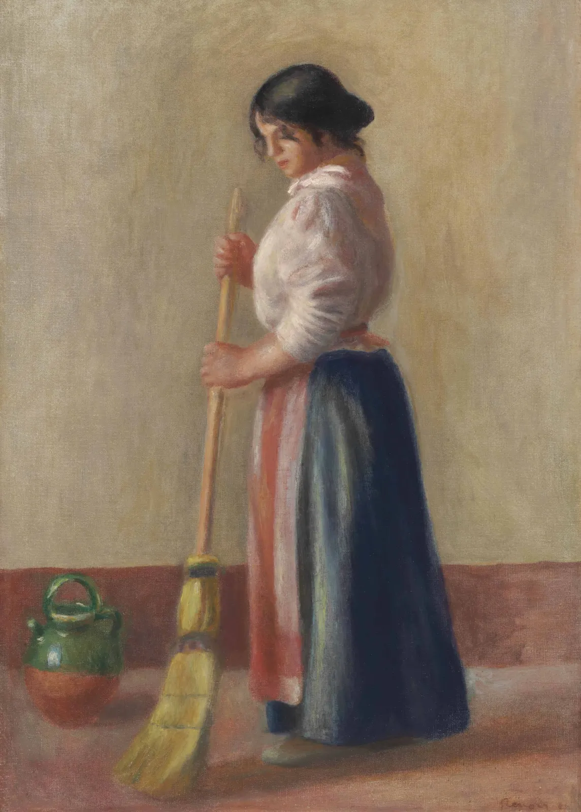 La Balayeuse, Pierre-Auguste Renoir