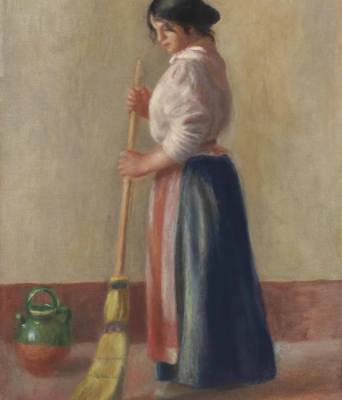 La Balayeuse, Pierre-Auguste Renoir