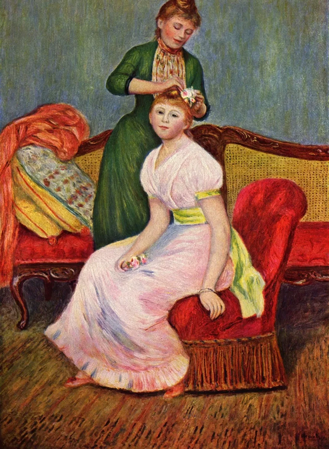 La Coiffure, Pierre-Auguste Renoir