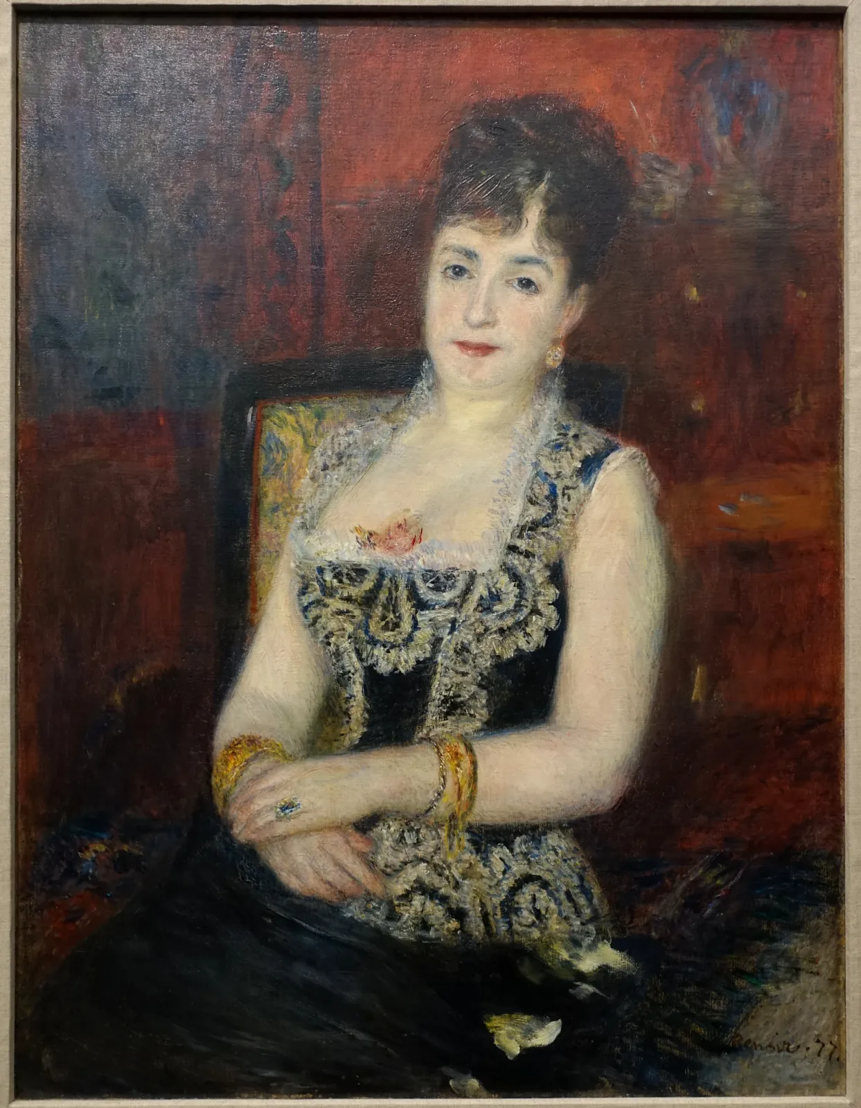 La Comtesse de Pourtalès, née Mélanie de Bussière, Pierre-Auguste Renoir
