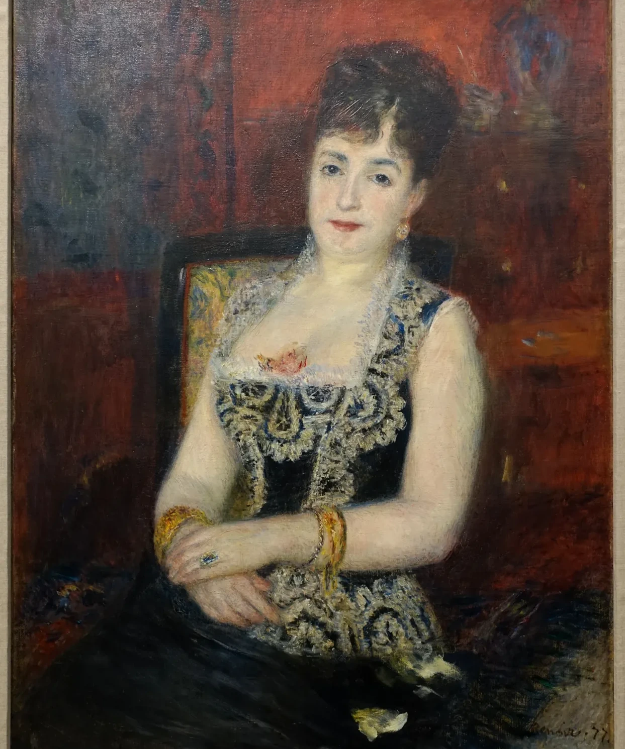 La Comtesse de Pourtalès, née Mélanie de Bussière, Pierre-Auguste Renoir