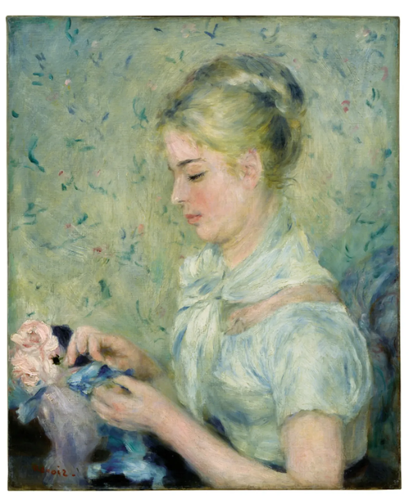 La couseuse, Pierre-Auguste Renoir