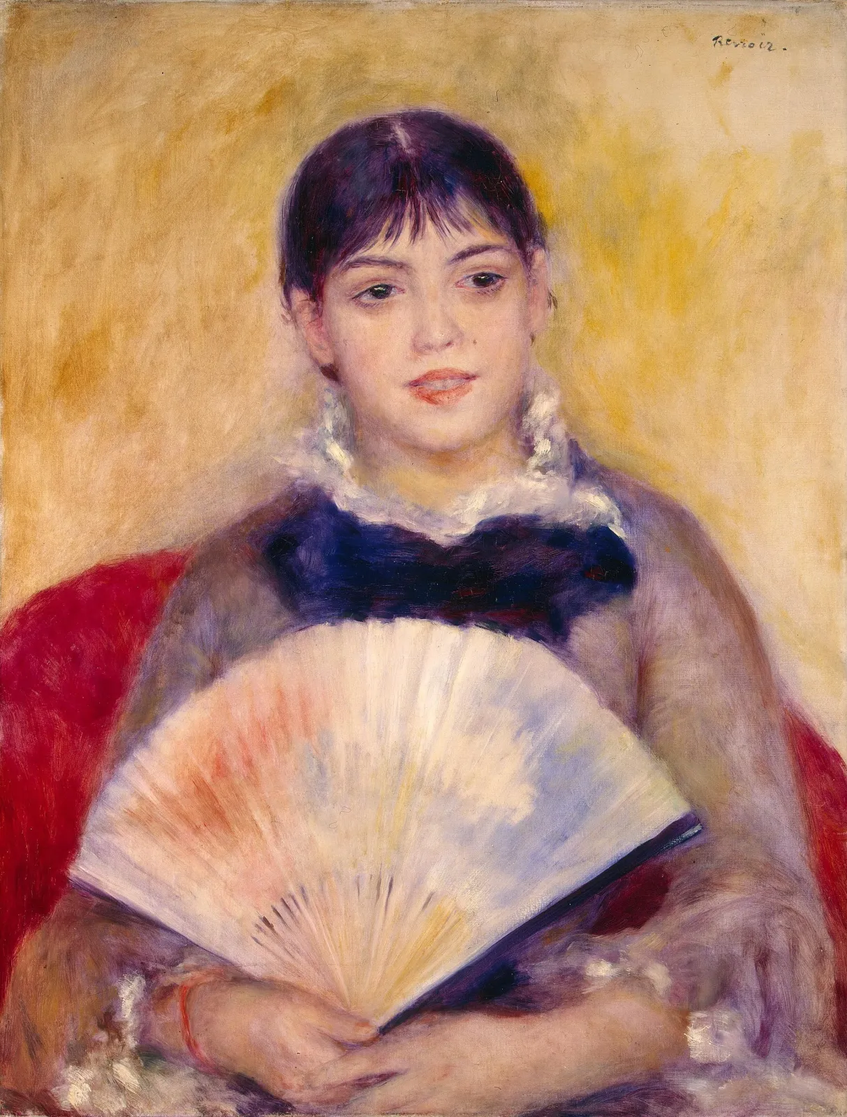 La Femme à l'éventail, Pierre-Auguste Renoir