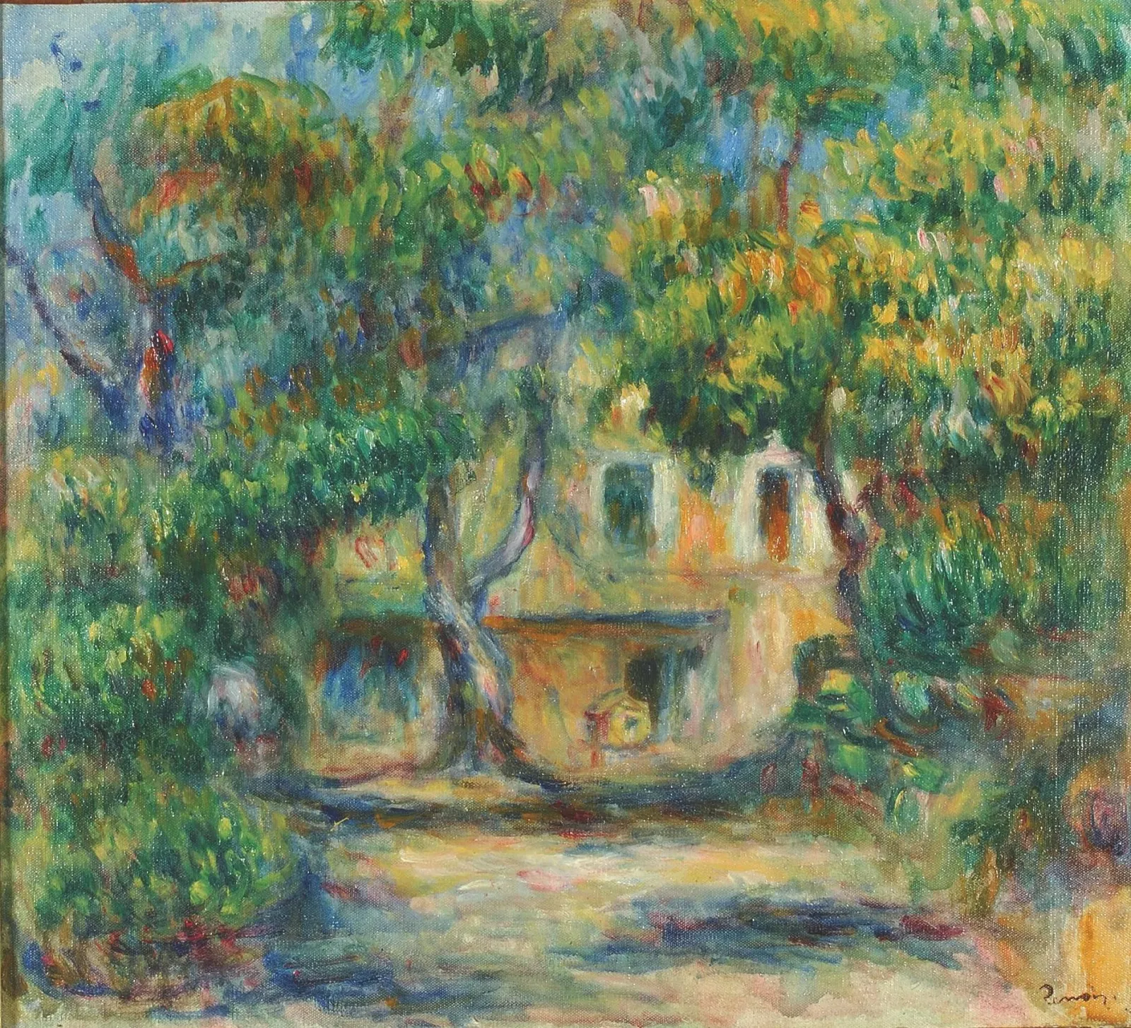 La Ferme des Collettes, Pierre-Auguste Renoir