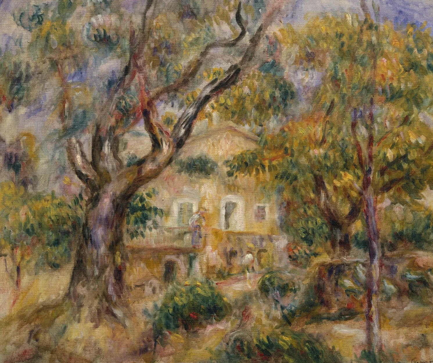 La Ferme des Collettes, Cagnes, Pierre-Auguste Renoir