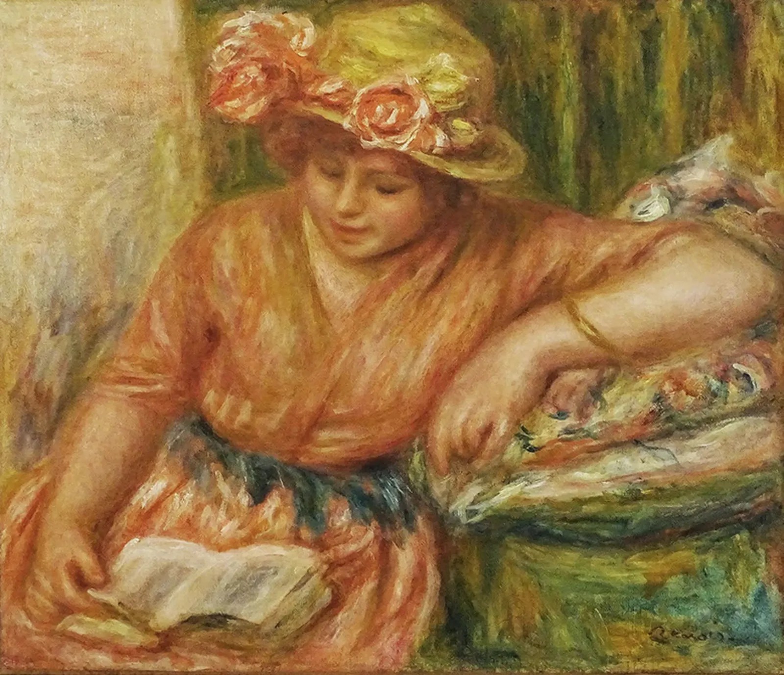 La lecture, Pierre-Auguste Renoir