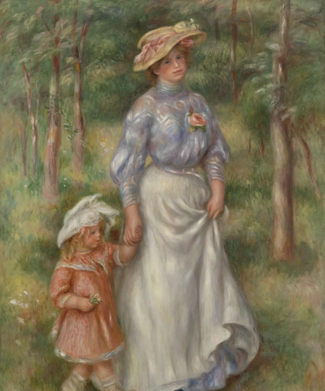 La Promenade, Pierre-Auguste Renoir