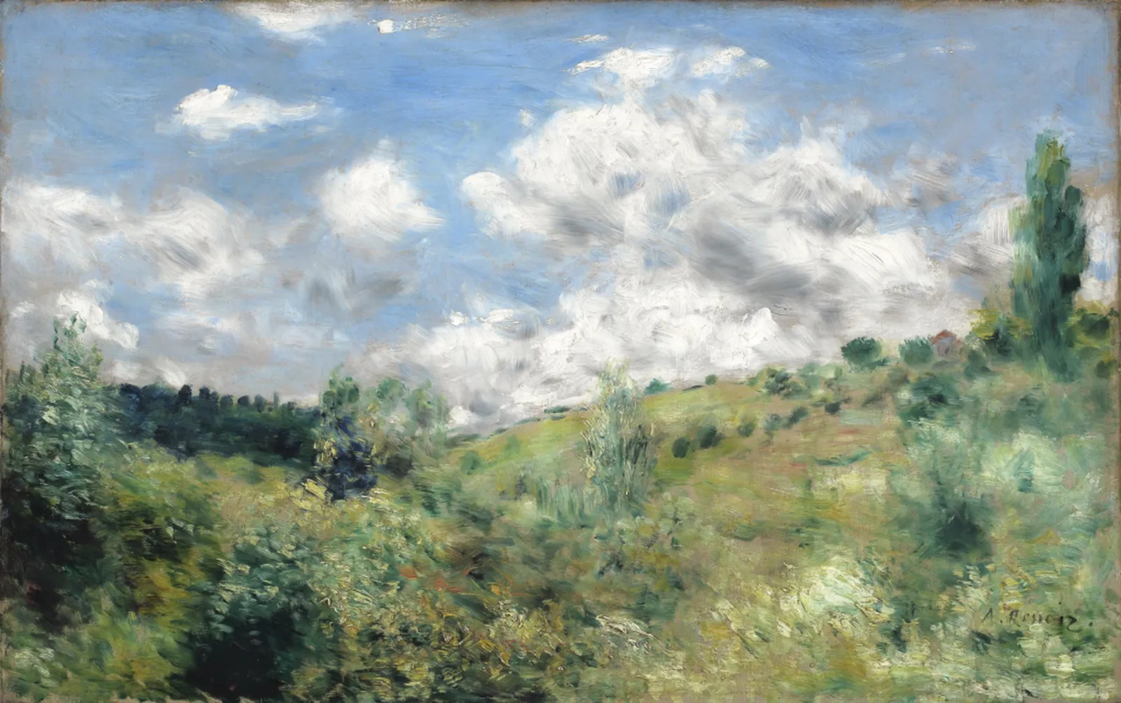 La Rafale de vent, Pierre-Auguste Renoir