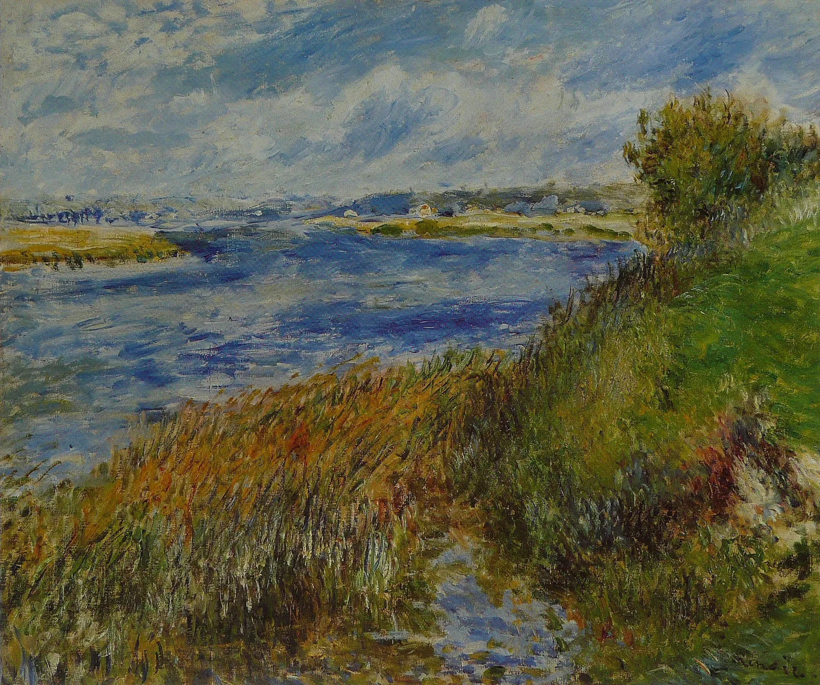 La Seine à Champrosay, Pierre-Auguste Renoir