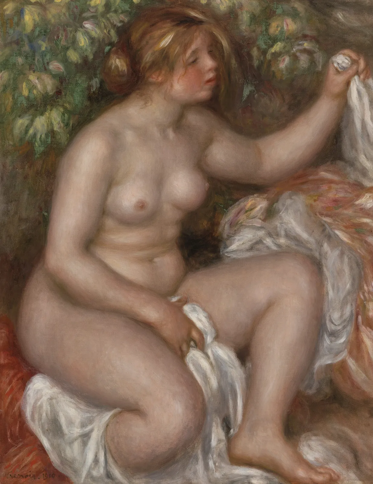 La Sortie du bain, Pierre-Auguste Renoir