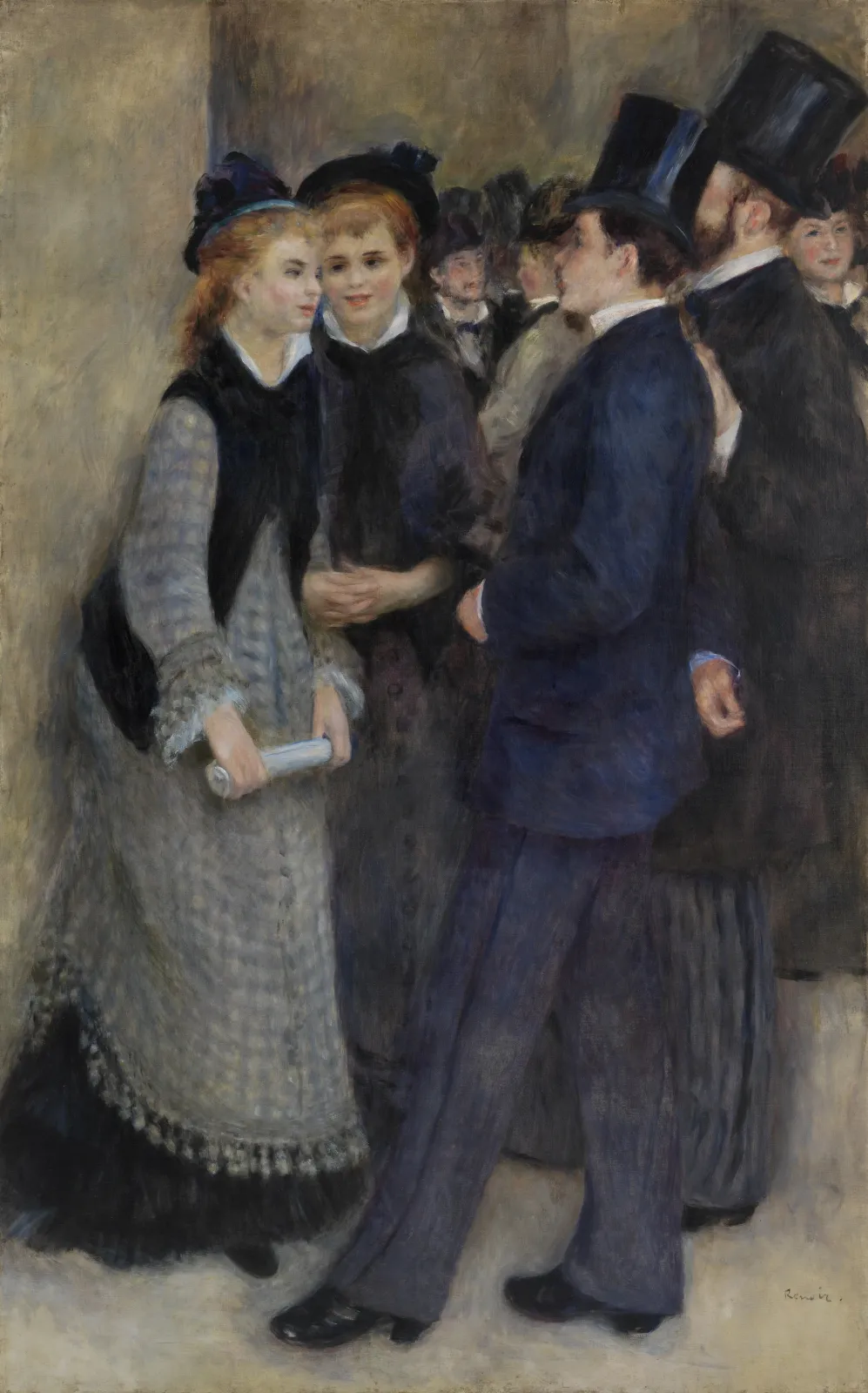 La Sortie du conservatoire, Pierre-Auguste Renoir
