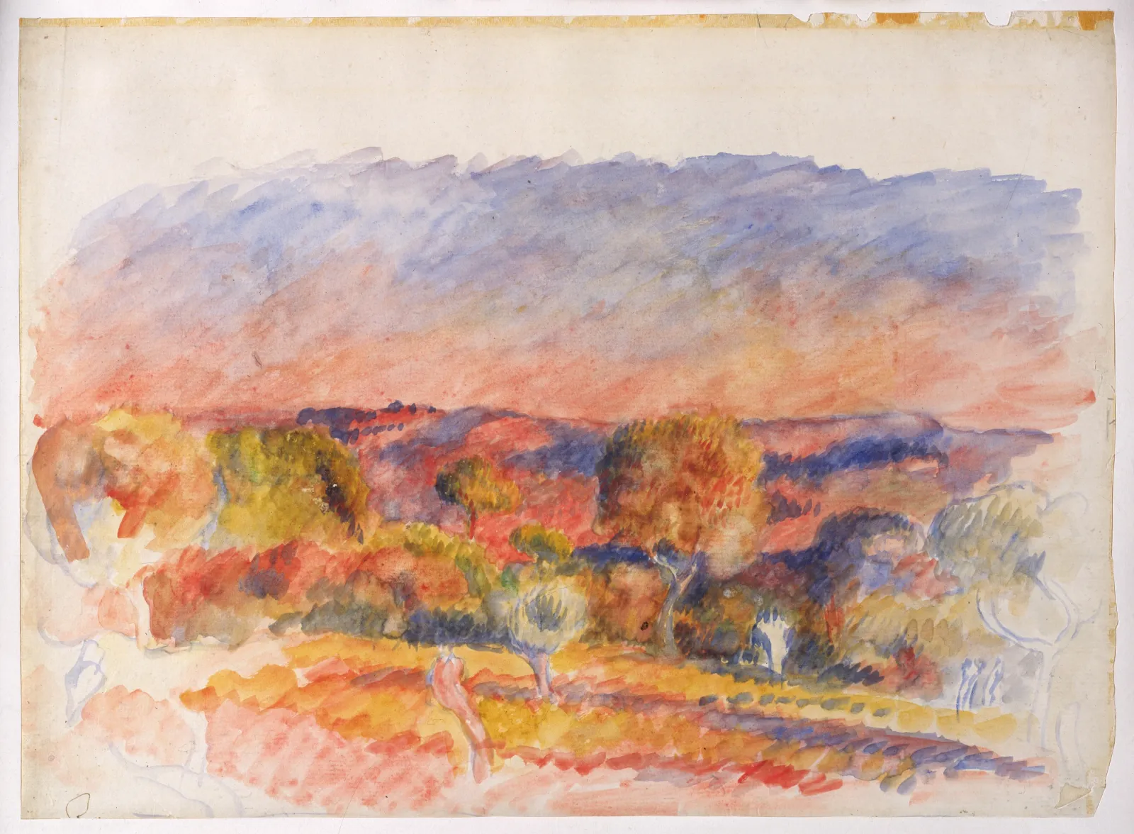 Landscape, Pierre-Auguste Renoir