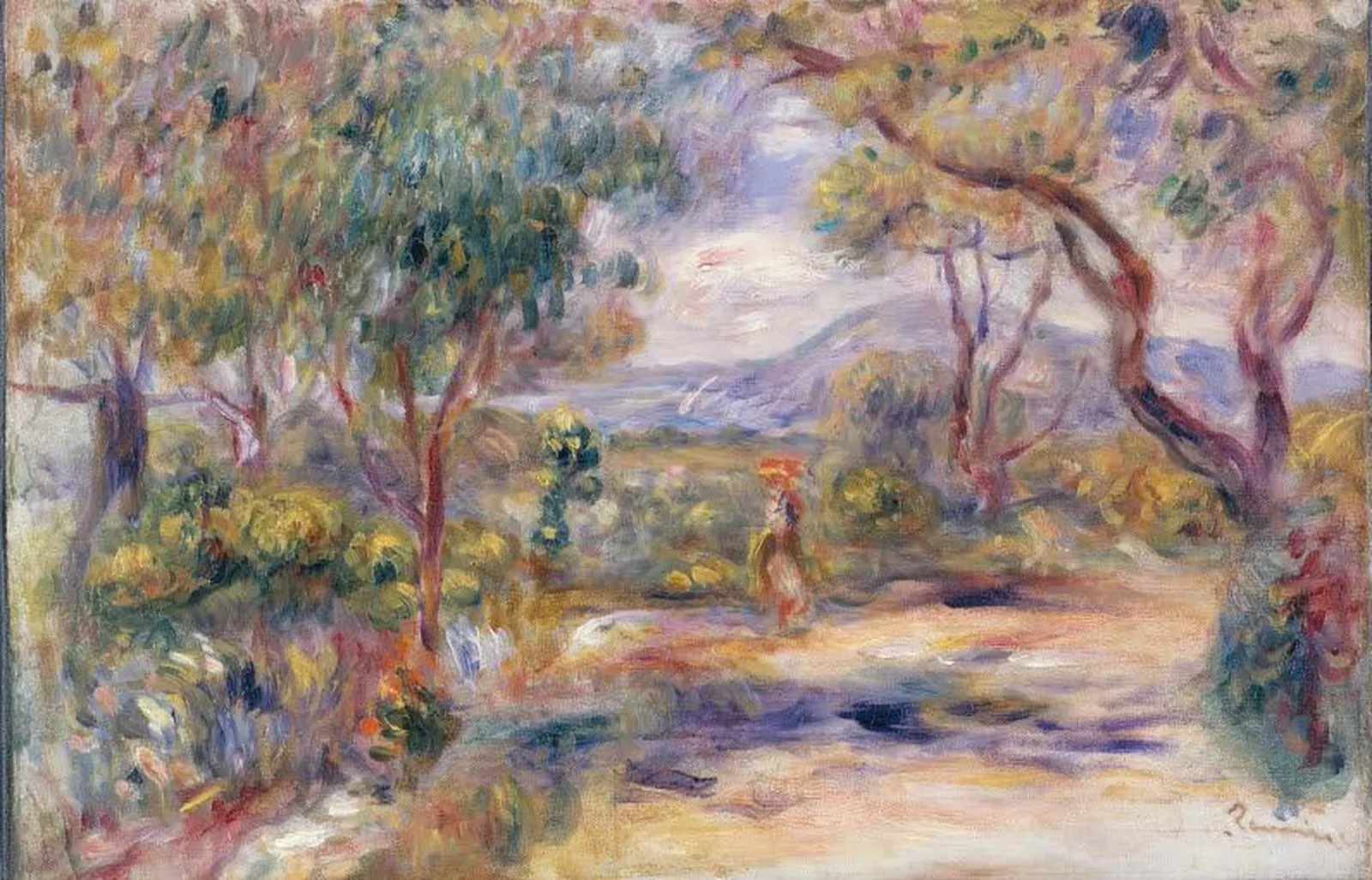 Landscape at Cagnes (Renoir's Garden), Pierre-Auguste Renoir
