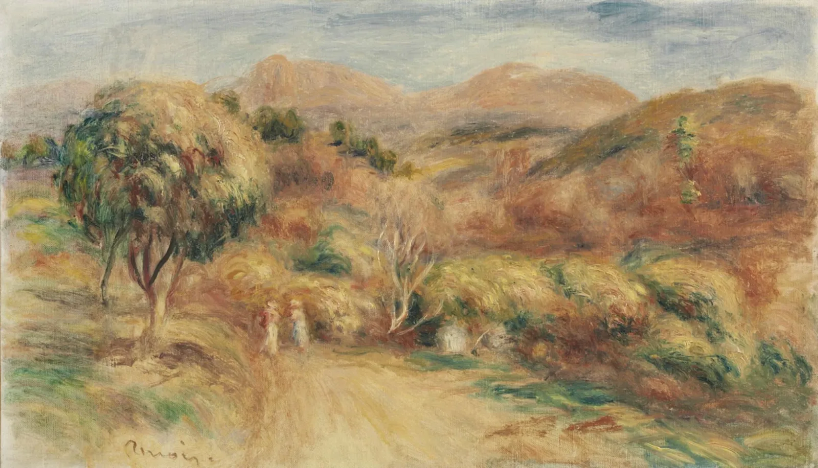 Landscape at Noon, Pierre-Auguste Renoir