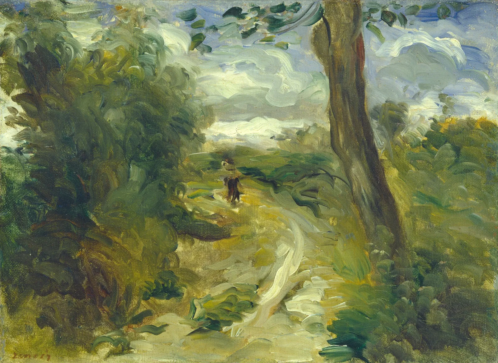 Landscape between Storms, Pierre-Auguste Renoir