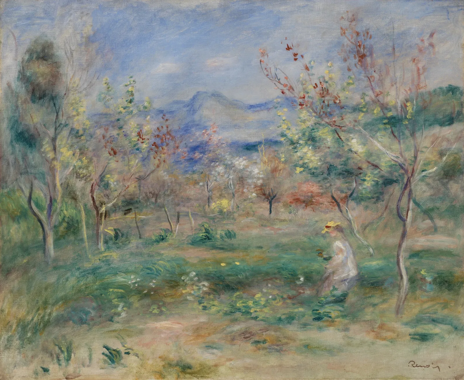 Landscape (Paysage), Pierre-Auguste Renoir