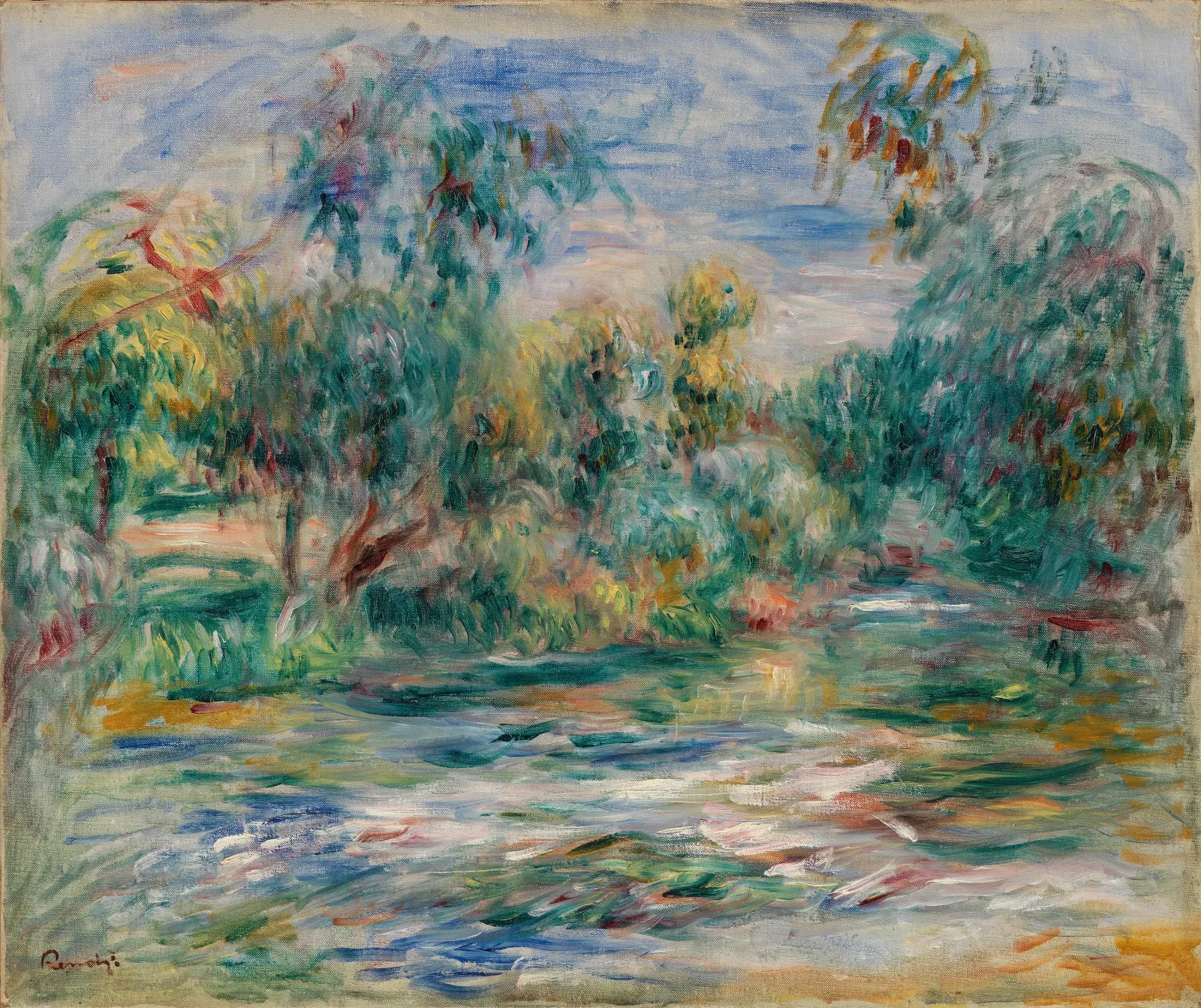 Landscape (Paysage), Pierre-Auguste Renoir