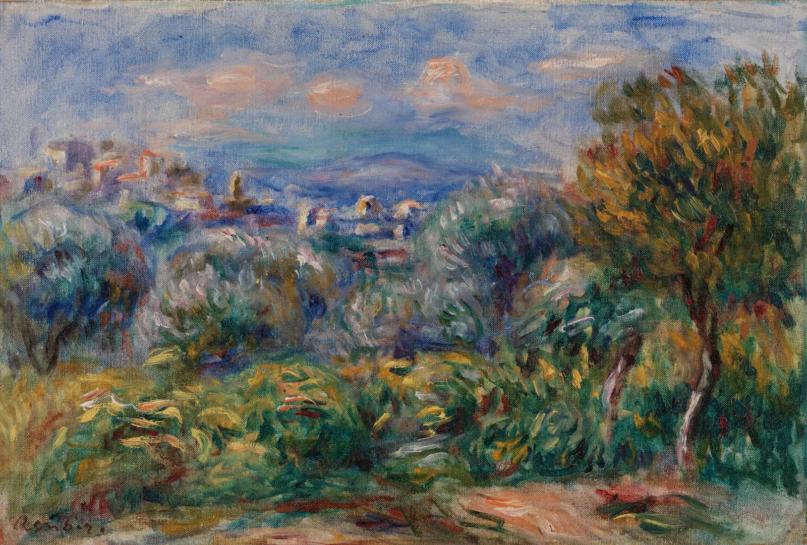 Landscape (Paysage), Pierre-Auguste Renoir