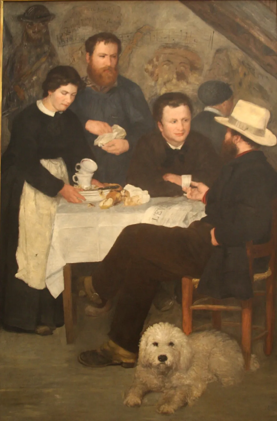 Le cabaret de la Mère Antony, Pierre-Auguste Renoir