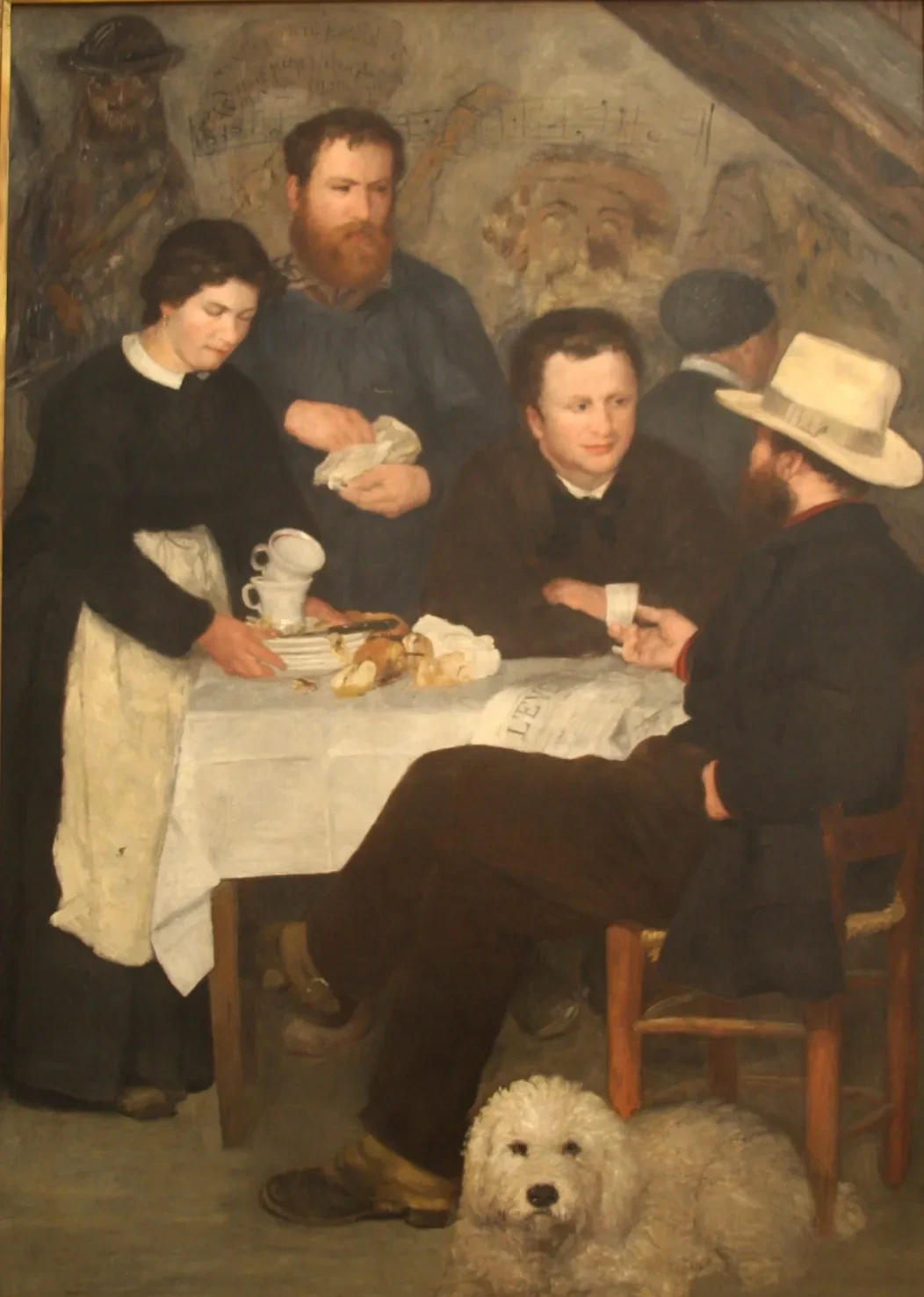 Le cabaret de la Mère Antony, Pierre-Auguste Renoir