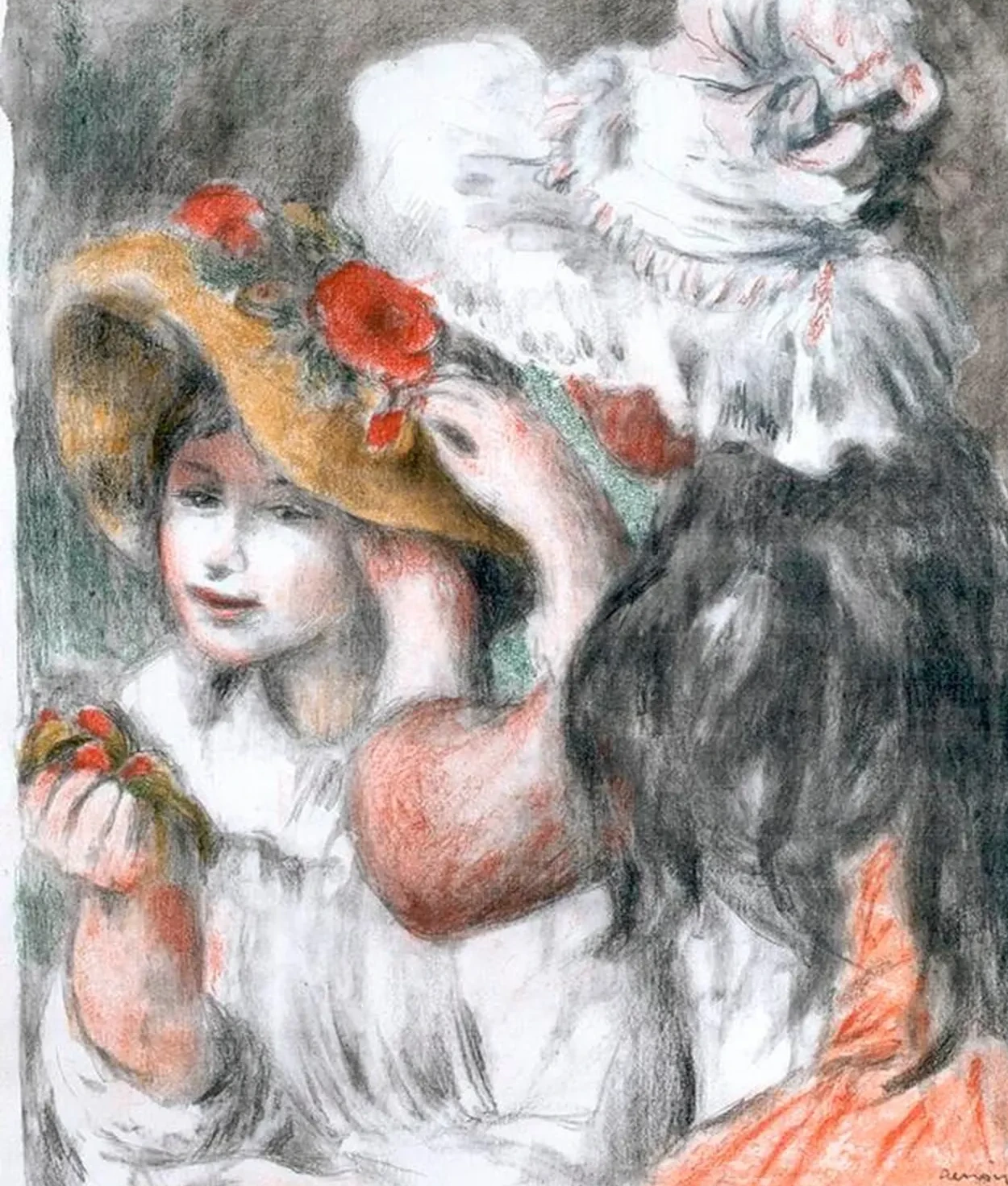 Le Chapeau Epingle, Pierre-Auguste Renoir