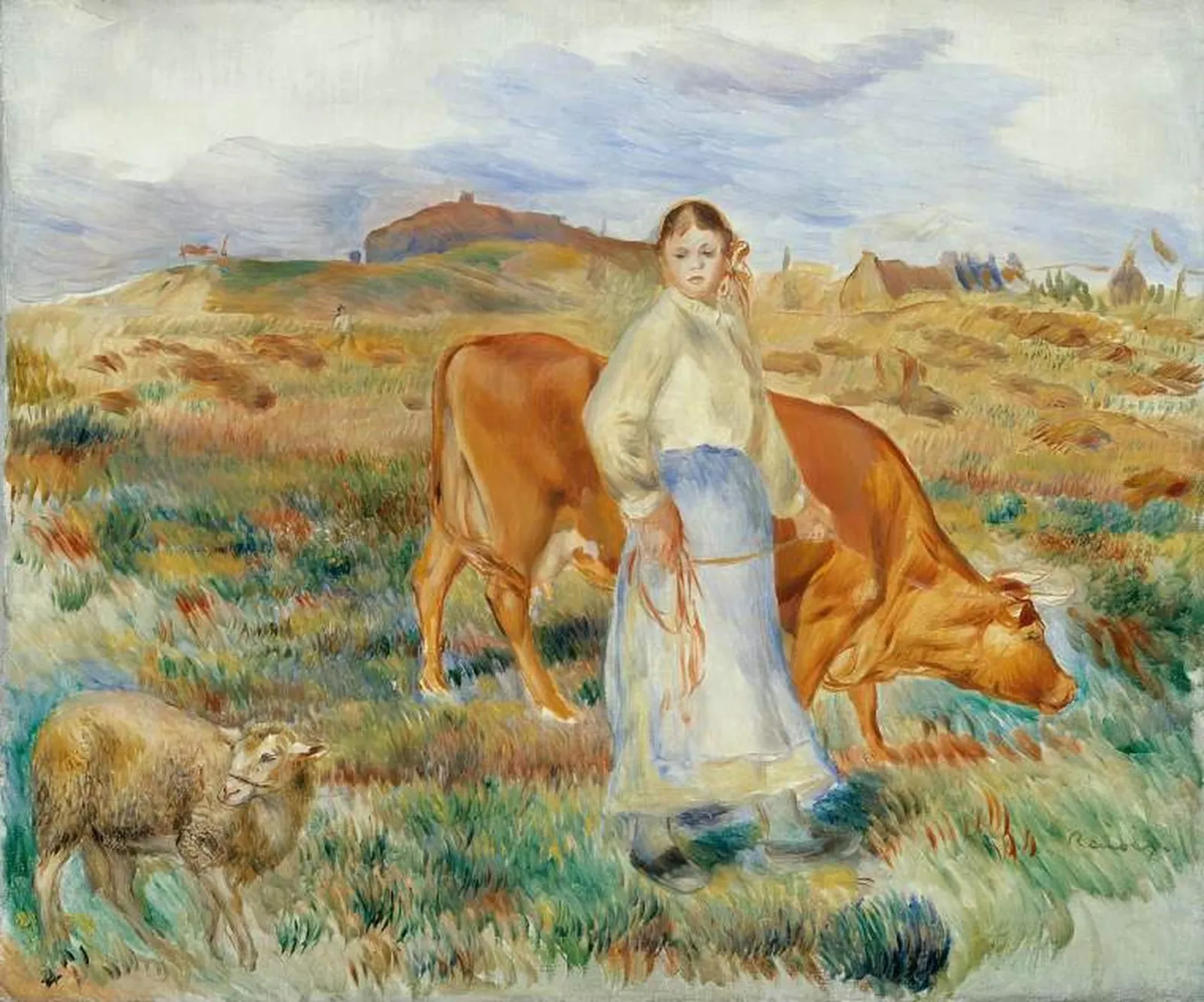 Le retour des champs, Pierre-Auguste Renoir