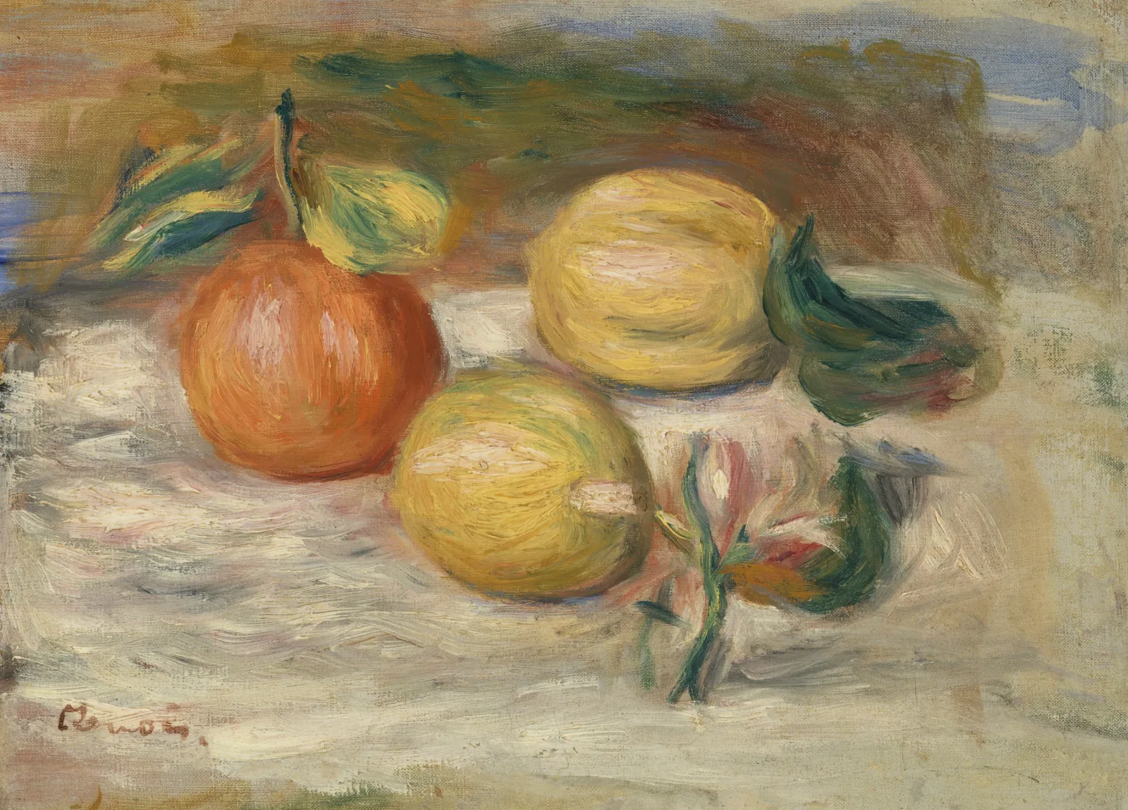 Lemons and Orange (Citrons et orange), Pierre-Auguste Renoir