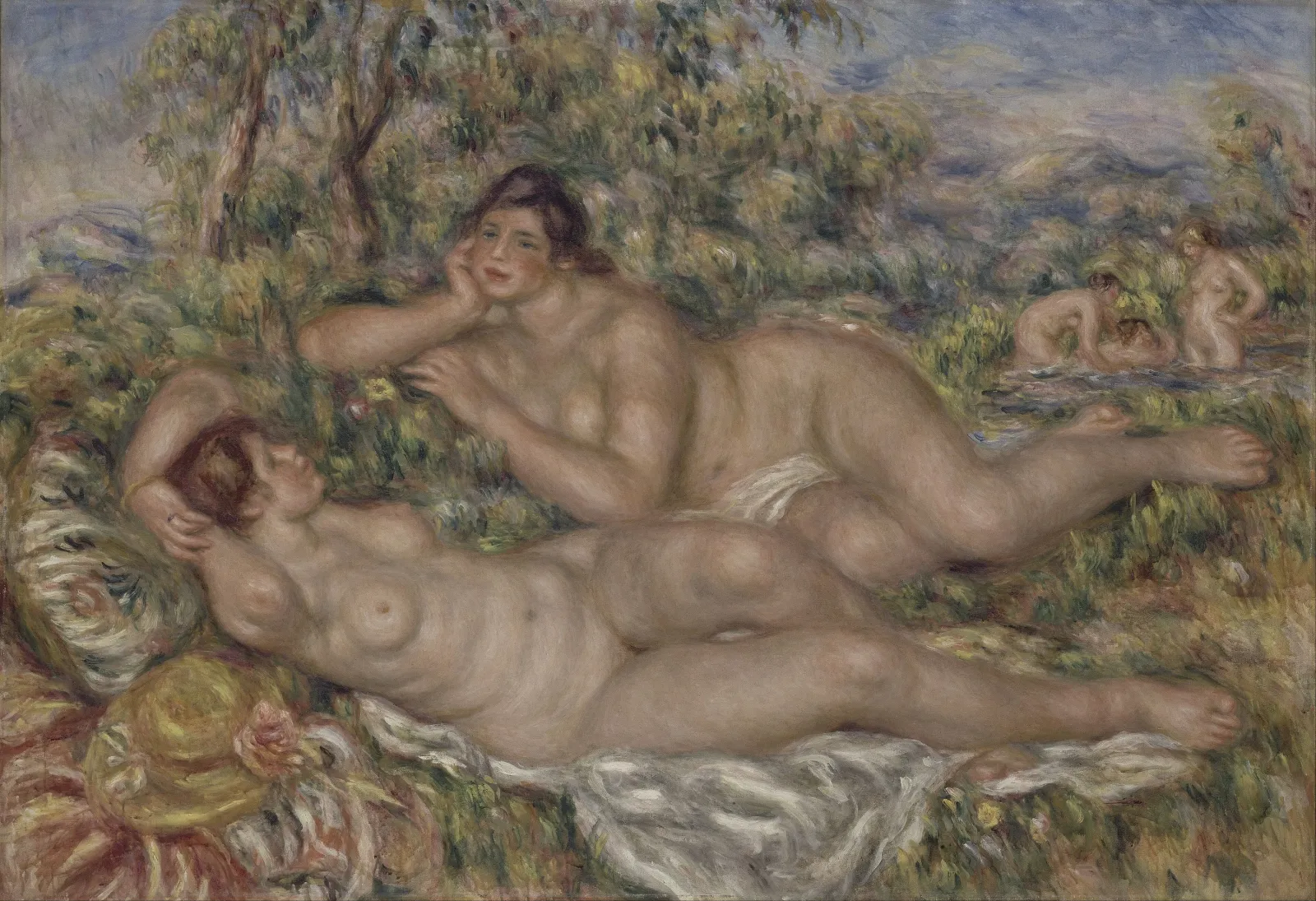 Les Baigneuses, Pierre-Auguste Renoir