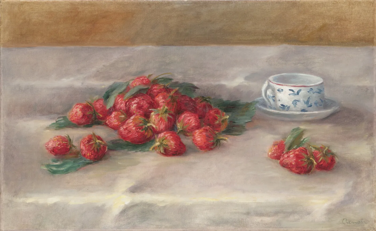 Les Fraises, Pierre-Auguste Renoir