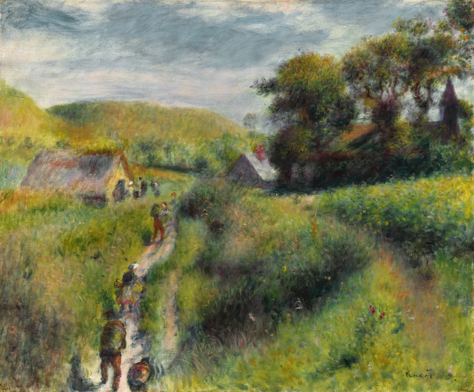 Les Vendangeurs, Pierre-Auguste Renoir