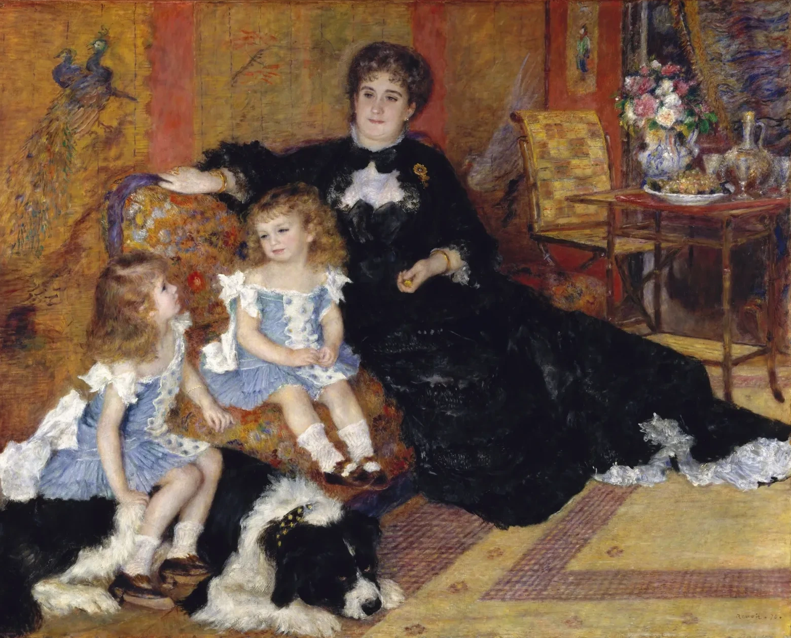 Madame Charpentier et ses enfants, Pierre-Auguste Renoir