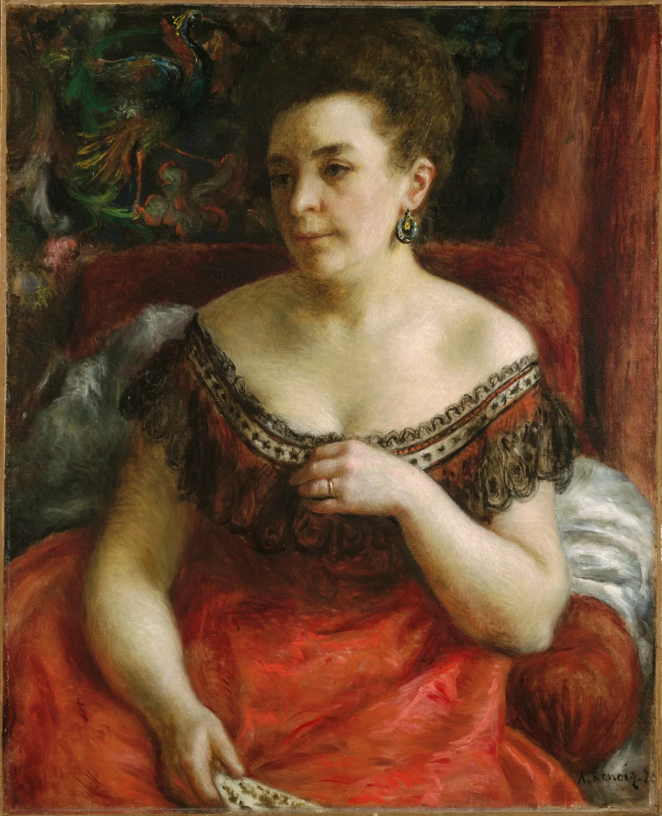 Madame Pierre Henri Renoir (Blanche-Marie Blanc, 1841-1910?), Pierre-Auguste Renoir