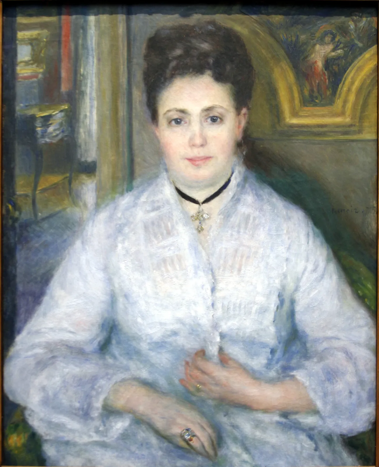 Madame Victor Chocquet, Pierre-Auguste Renoir