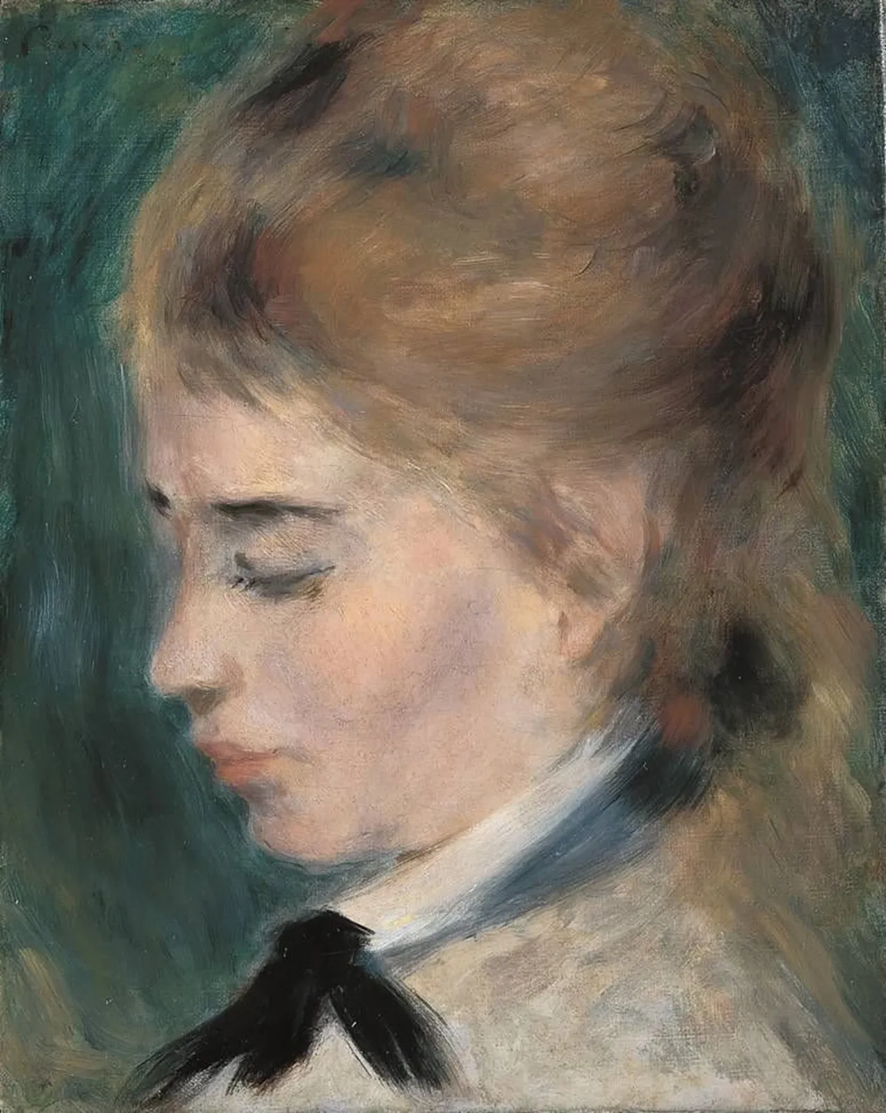 Mädchenkopf, Pierre-Auguste Renoir