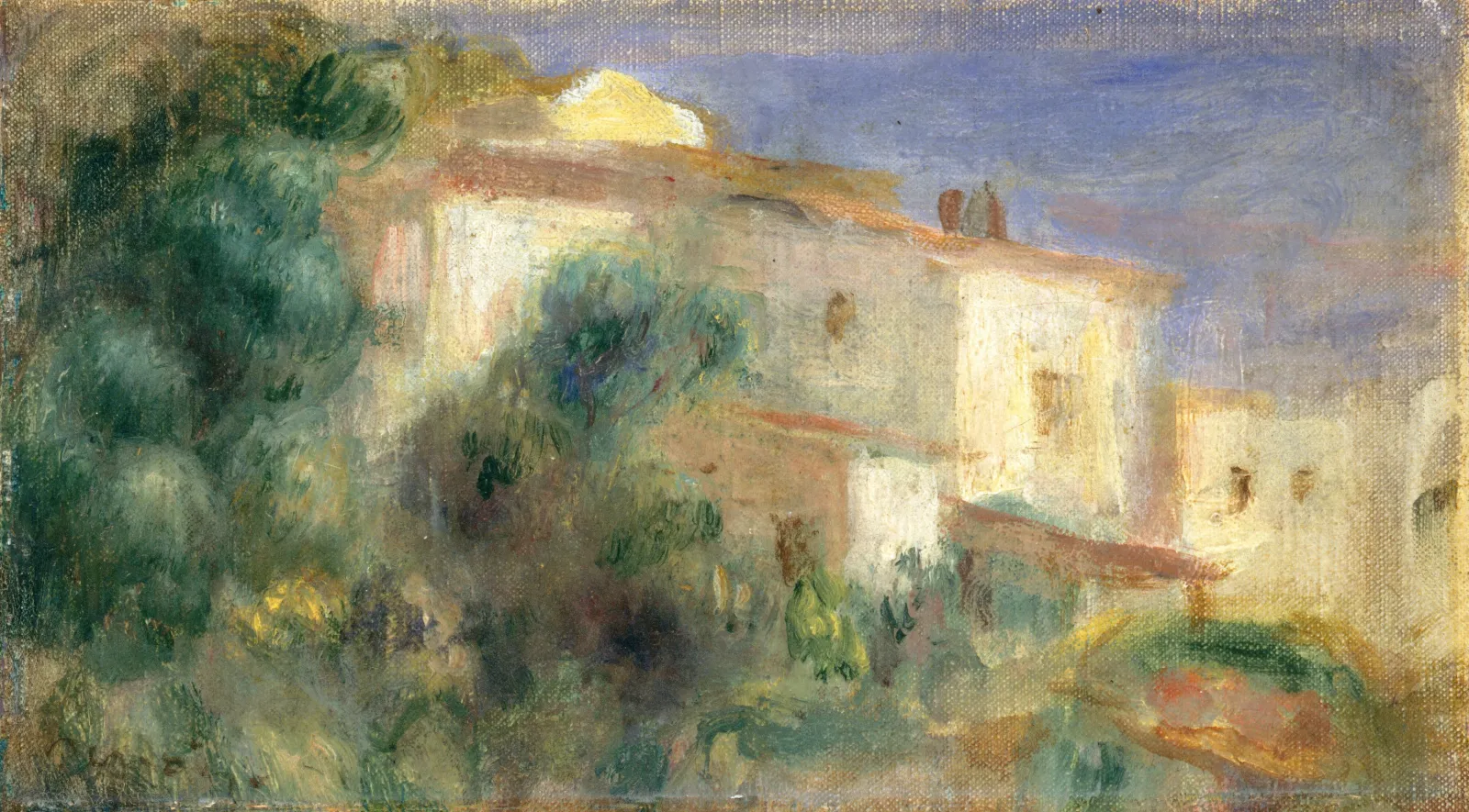 Maison de la Poste, Cagnes, Pierre-Auguste Renoir