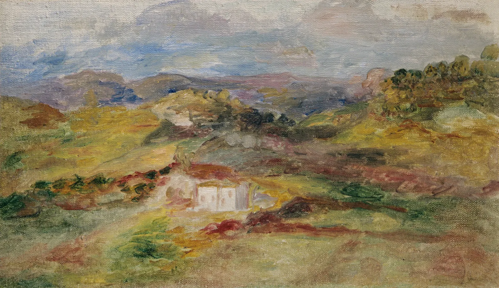Maisons à Cagnes, Pierre-Auguste Renoir