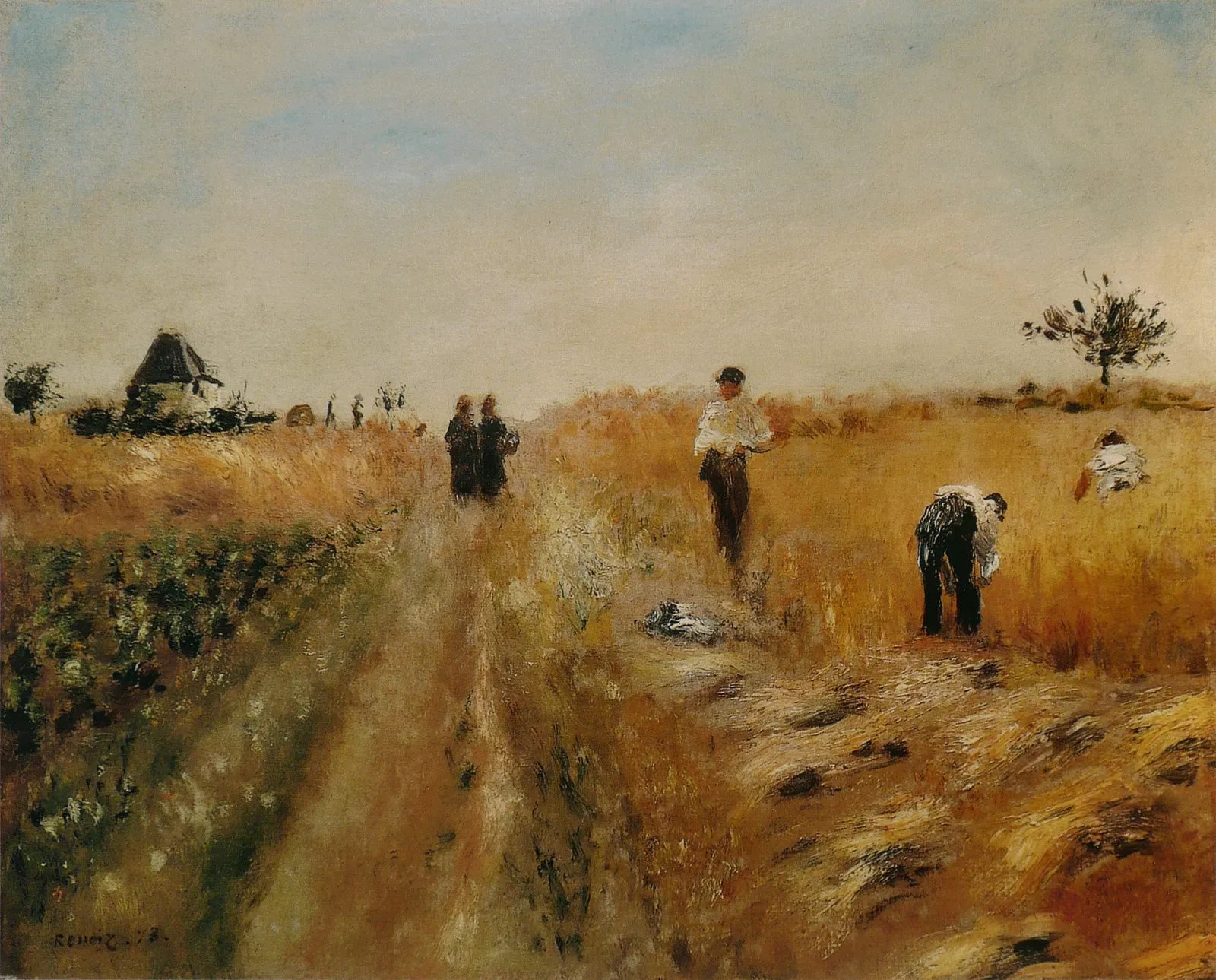 Moissonneurs, Pierre-Auguste Renoir