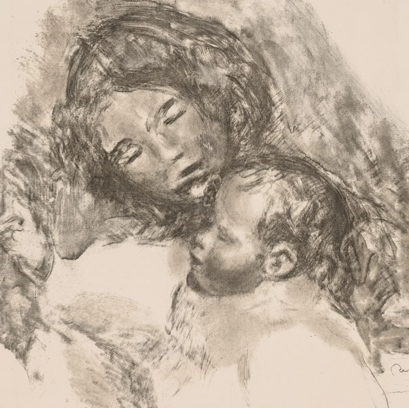 Motherhood, Pierre-Auguste Renoir