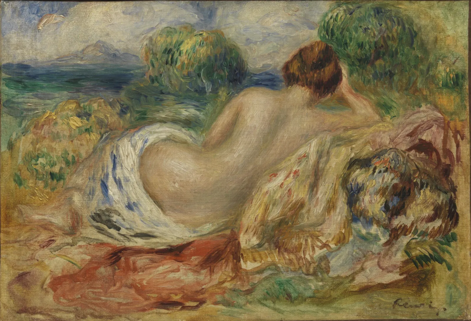 Nu dans un paysage, Pierre-Auguste Renoir
