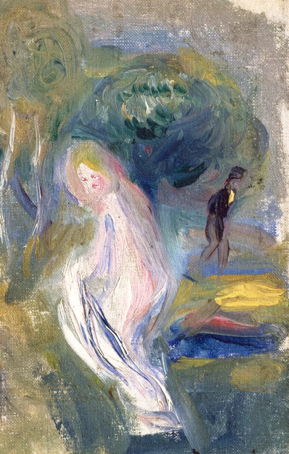 Nu avec un personnage à l'arrière-plan, Pierre-Auguste Renoir