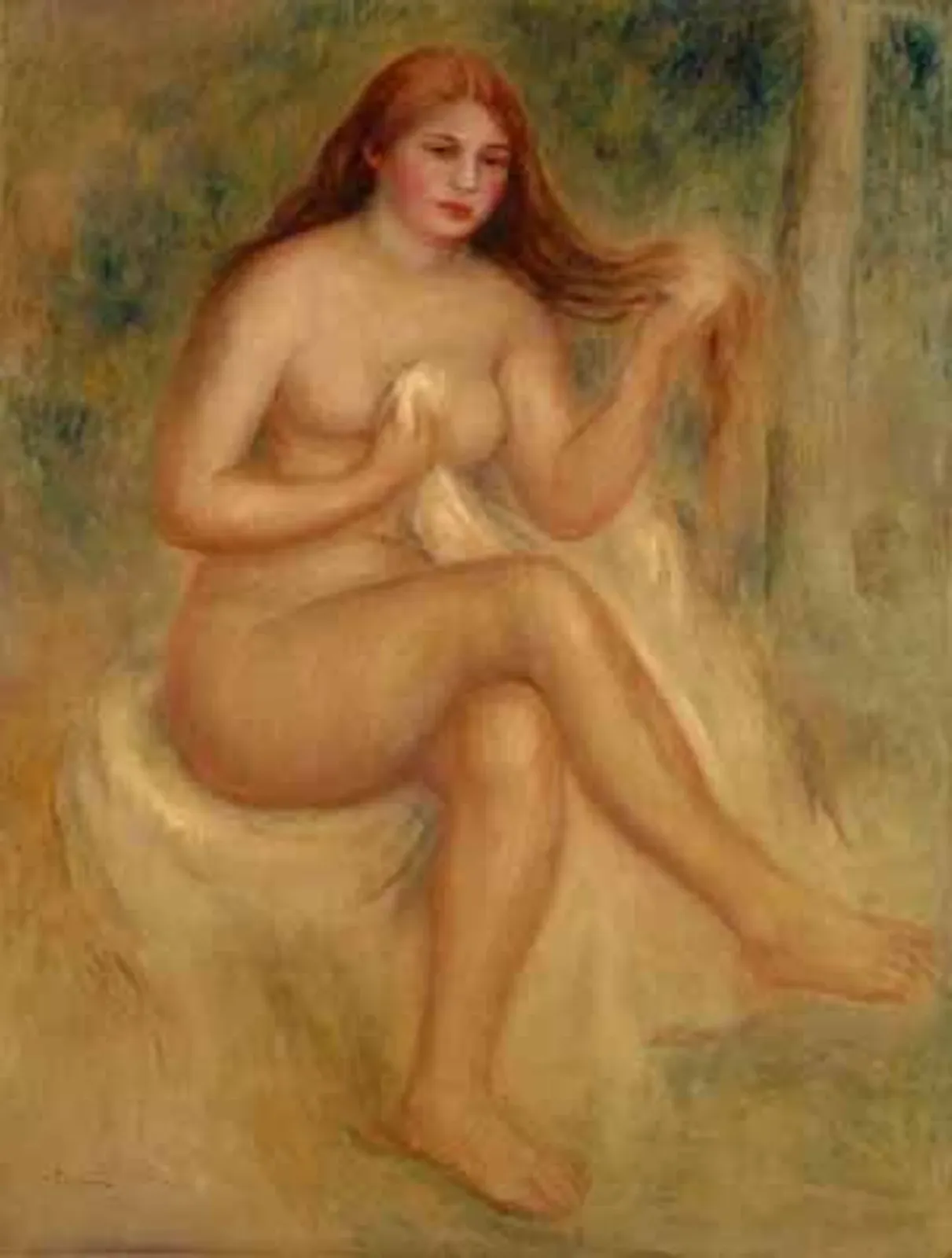 Nude, Pierre-Auguste Renoir