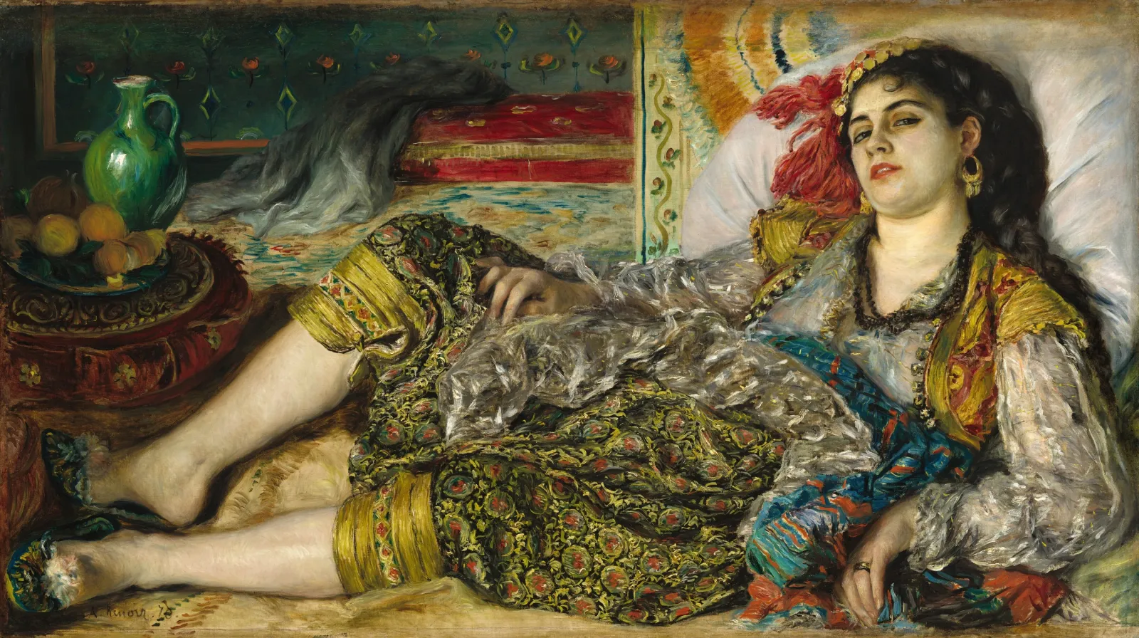 Odalisque, Pierre-Auguste Renoir