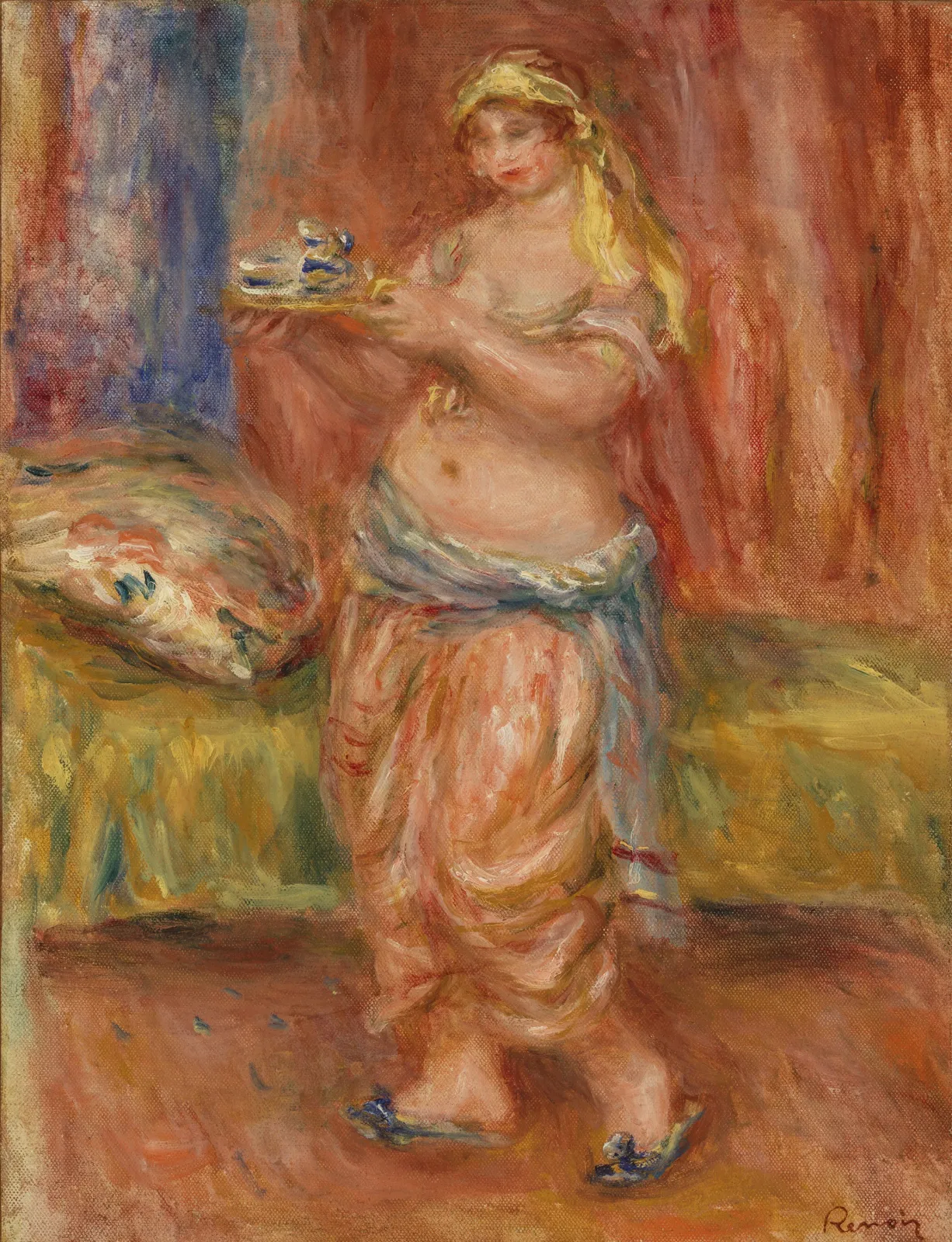 Odalisque à la théière, Pierre-Auguste Renoir