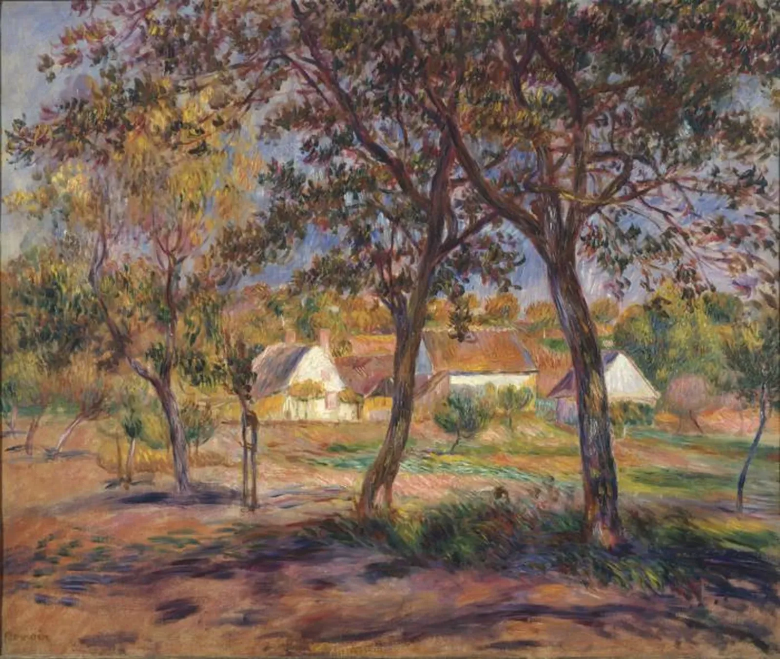 Outskirts of Pont-Aven, Pierre-Auguste Renoir