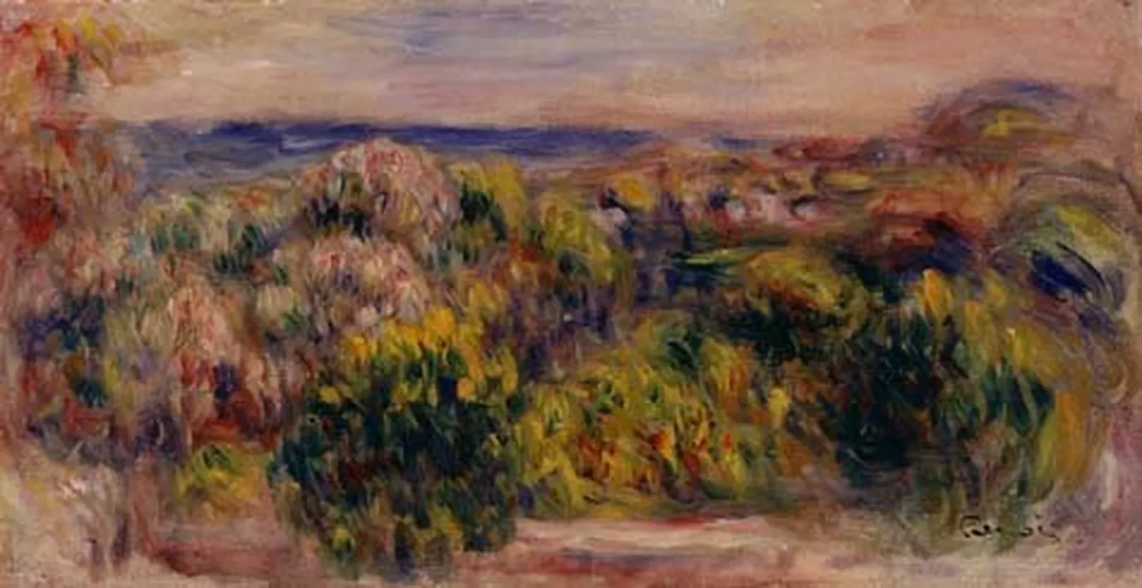 Paysage, Pierre-Auguste Renoir