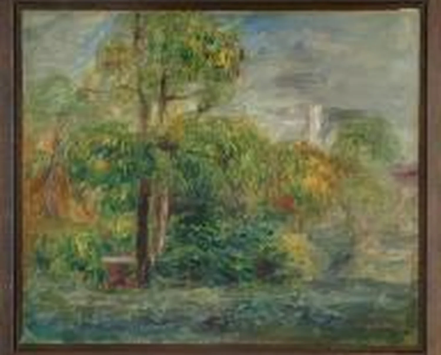 Paysage à Cagnes, Pierre-Auguste Renoir