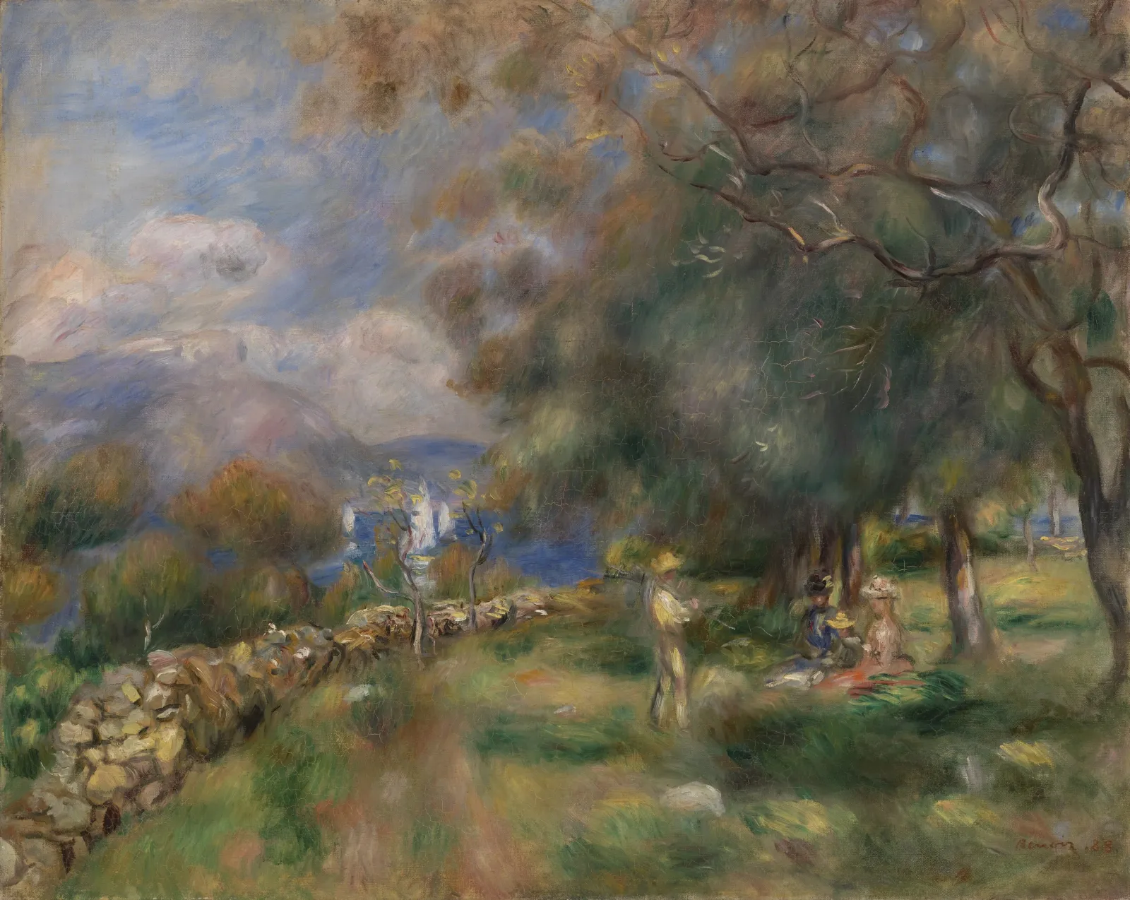 Peninsula of Saint-Jean (Presqu'île de Saint-Jean), Pierre-Auguste Renoir