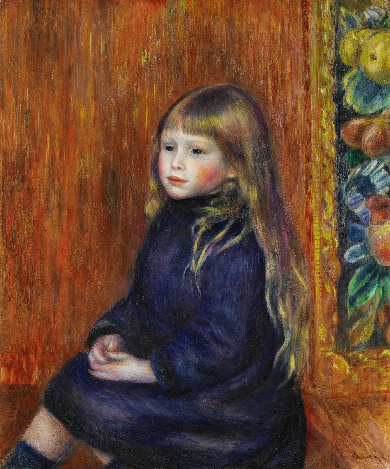 Portrait d’Edmond Renoir Jr, Pierre-Auguste Renoir