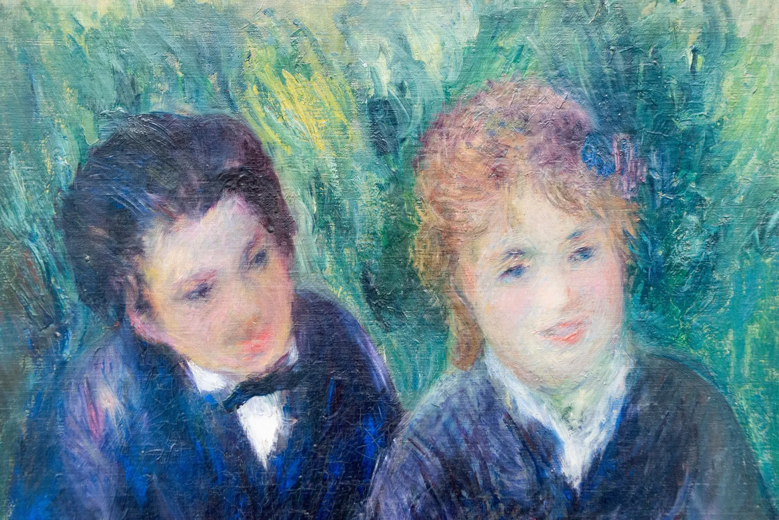 Portrait d'un jeune homme et d'une jeune fille, Pierre-Auguste Renoir