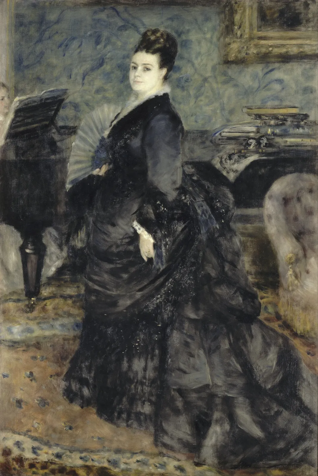 Portrait de femme, dit de Mme Georges Hartmann, Pierre-Auguste Renoir